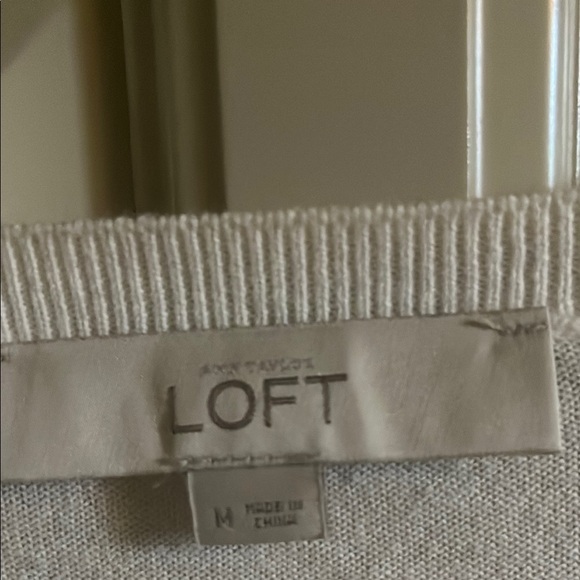 Loft sheer embroidered Women's Top - Picture 2 of 9